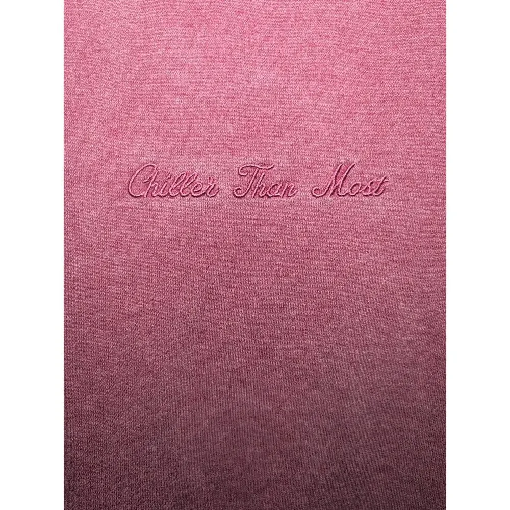 San‎ Francisco Work Shirts Crew Sweatshirt Chiller Than Most Red M Cotton Blend